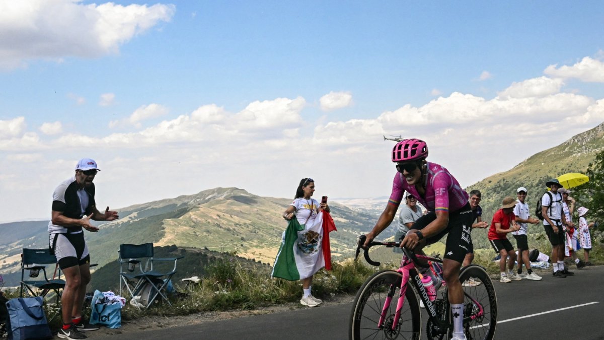 Richard Carapaz se ubica en el tercer lugar de la clasificación de la montaña. El tricolor, además, ha ganado dos premios de combatividad en lo que va del Tour.