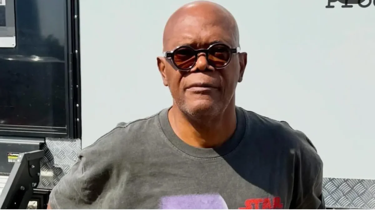 El actor Samuel L. Jackson, famoso por sus roles en películas como Pulp Fiction, Django Unchained y Star Wars.