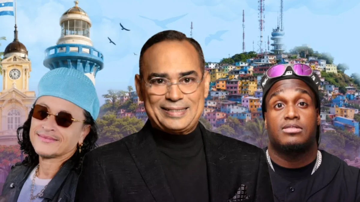 Elvis Crespo, Gilberto Santa Rosa y Sech se presentarán en el bulevar 9 de octubre y Malecón.