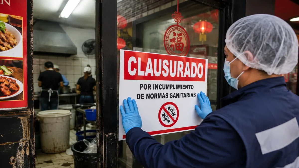 Referencial. Arcsa clausuró un chifa en La Marín tras detectar cucarachas, alimentos mal almacenados y graves incumplimientos a las normas sanitarias vigentes.