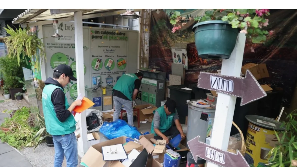 El Laboratorio de Reciclaje está en los Shyris, norte de Quito. Es un espacio en donde ofrecen un 'tour verde'.