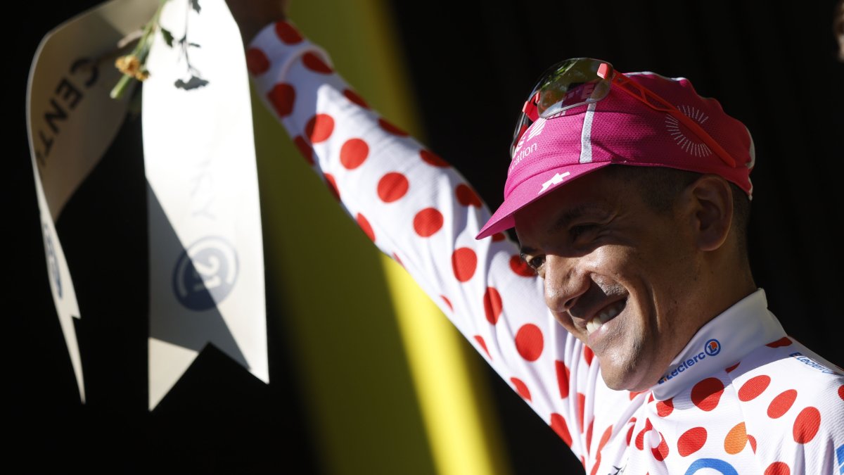 Richard Carapaz tuvo una destacada participación en el Tour de Francia 2026.