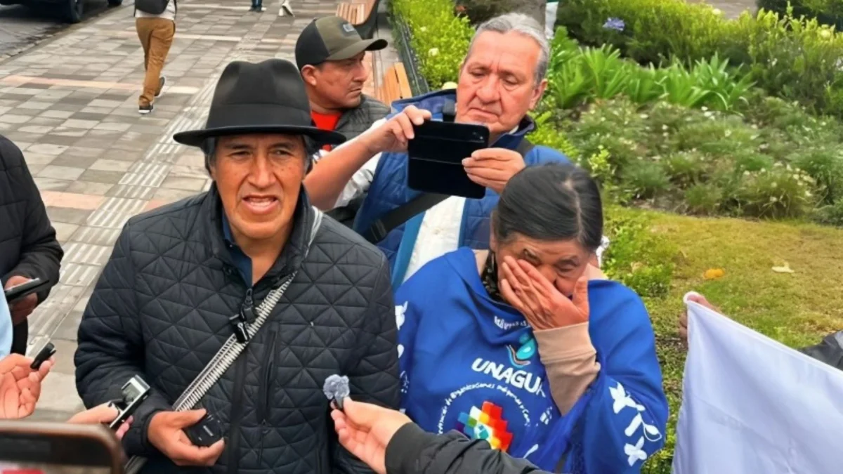 Lauro Sigcha, presidente de la Federación de Organizaciones Indígenas y Campesinas del Azuay (FOA), ha expresado el rechazo de la organización al Tratado de Libre Comercio entre Ecuador y Canadá.