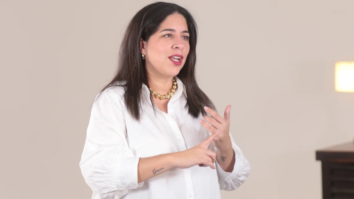 Mónica Luzárraga es abogada de profesión y busca llegar a la Alcaldía de Guayaquil, en las elecciones del próximo 29 de noviembre.