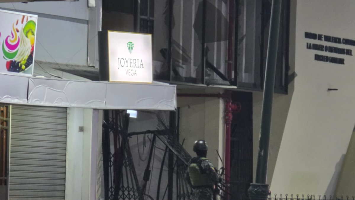 Machala: atentado con explosivos contra una Unidad Judicial alarma a moradores.