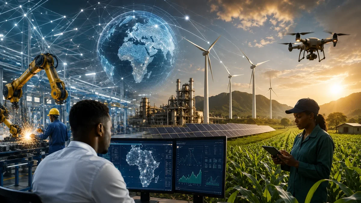 La integración entre manufacturas, inteligencia artificial, energías renovables y servicios de alta tecnología redefine el modelo de desarrollo y la transformación estructural de las economías.