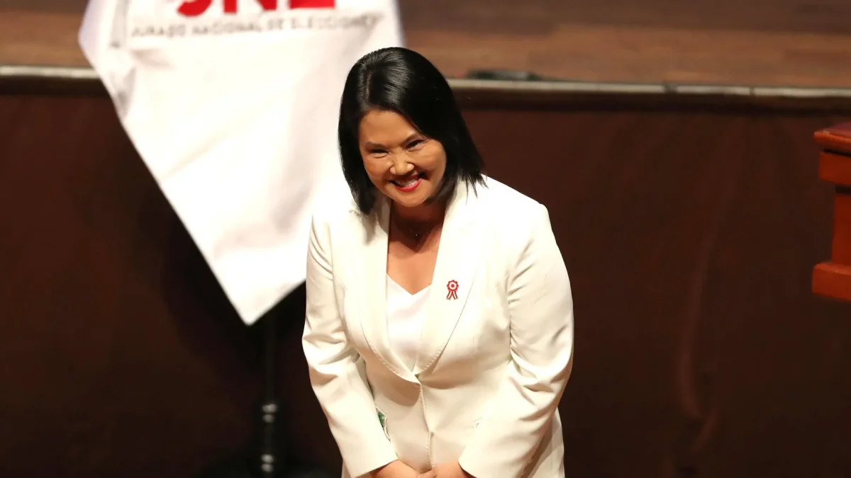 Fotografía de archivo de la presidenta electa de Perú, Keiko Fujimori.