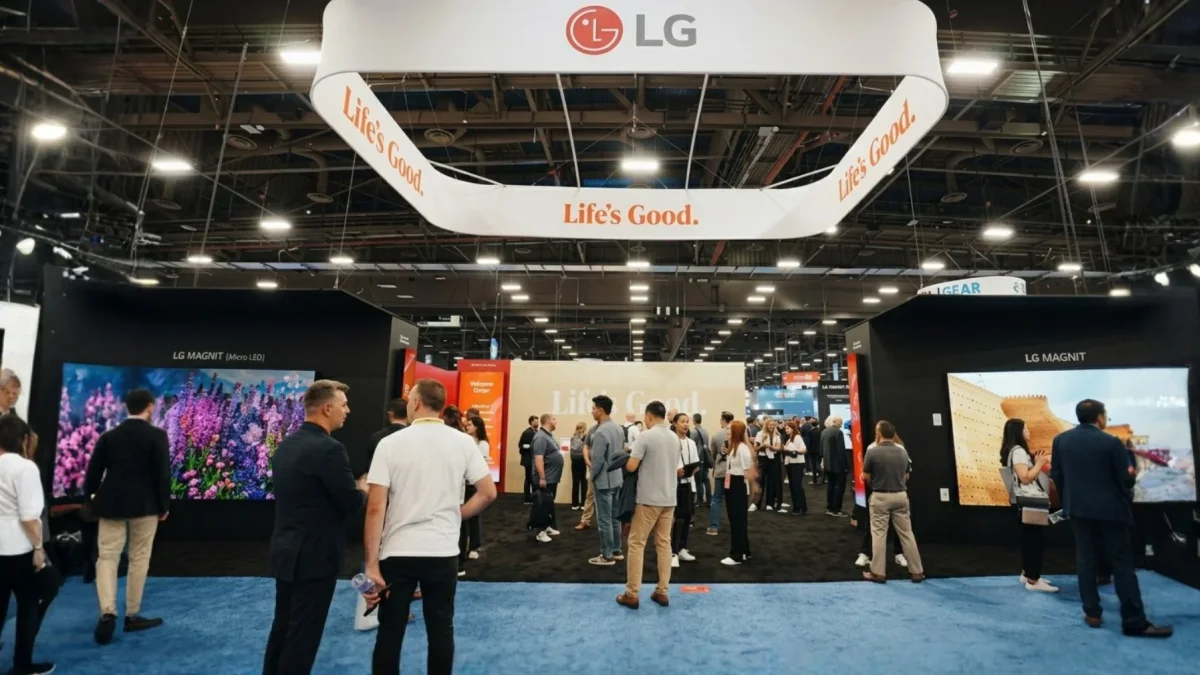 LG Electronics presentó en InfoComm 2026 nuevas soluciones de visualización, plataformas en la nube y tecnologías orientadas al sector empresarial.
