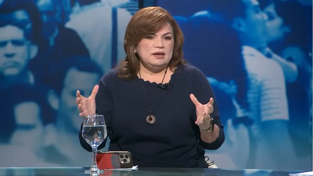 La comunicadora y activista política Gabriela Panchana Briones.