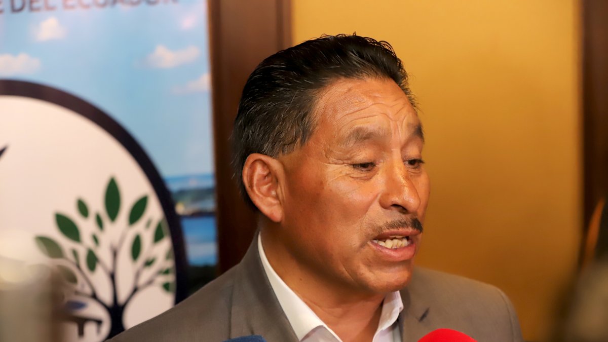 El prefecto de Chimborazo habló de su situación política en lugar de la Mancomunidad durante su visita a Guayas.