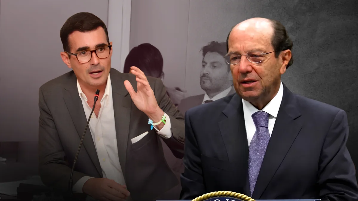 Guschmer aseguró que las afirmaciones de Hurtado contra Daniel Noboa carecen de pruebas y llamó a un debate responsable.