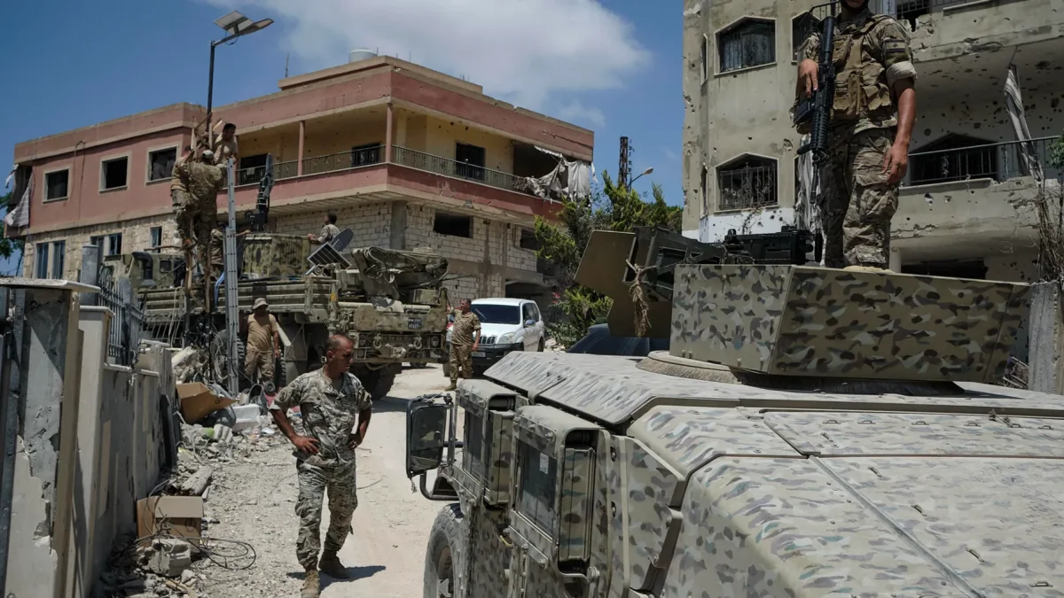 El ejército libanés continúa desplegándose en Zawtar al Gharbiya, una de las tres zonas de despliegue condicionado fijadas en el sur de Líbano.
