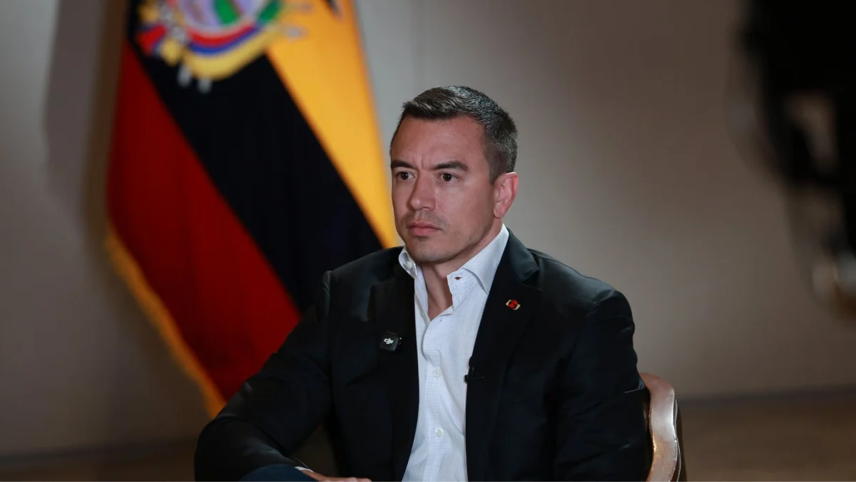 Daniel Noboa Azín es presidente de Ecuador desde noviembre de 2023.