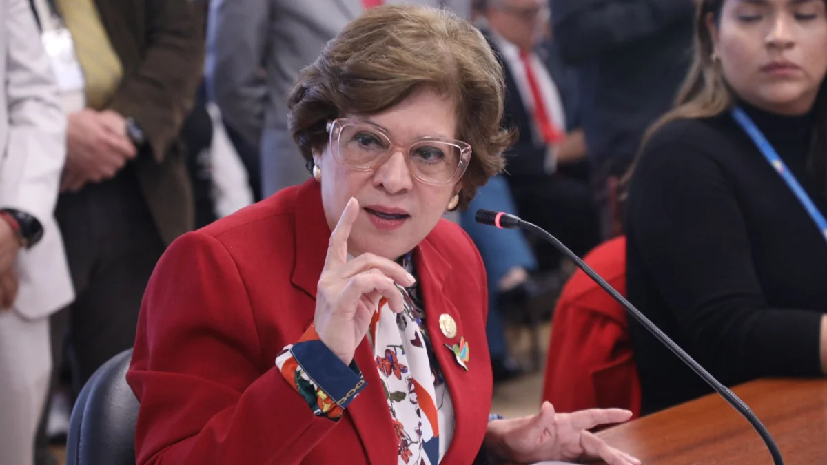 Ivonne Núñez fue ministra de Trabajo del Gobierno del presidente Daniel Noboa.