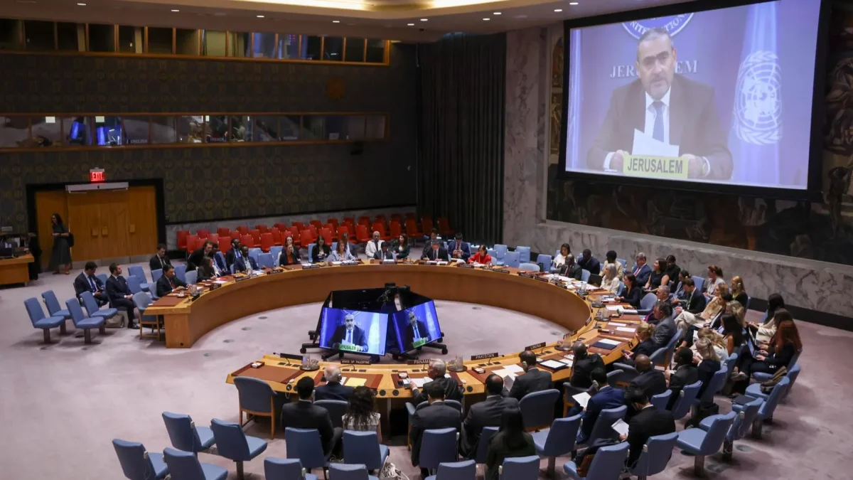 Fotografía del Consejo de Seguridad de la ONU.