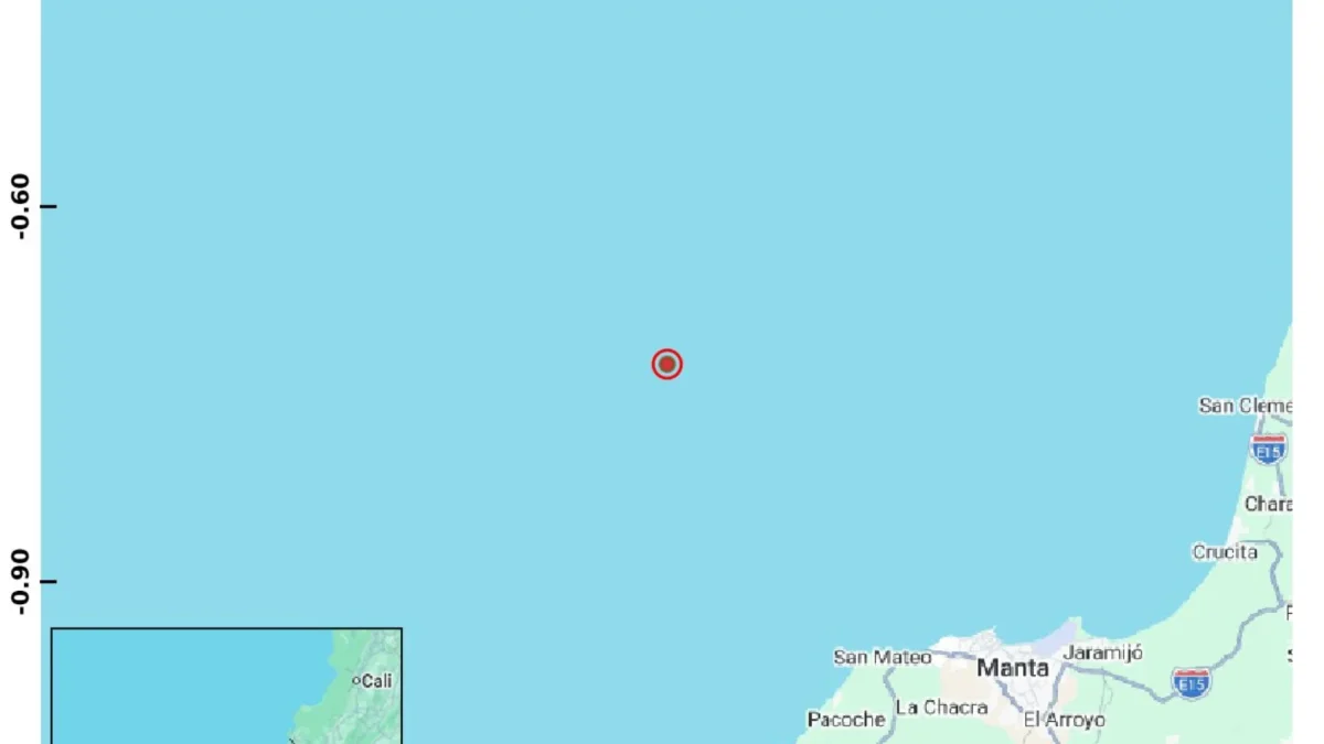 Temblor en Ecuador este jueves 30 de julio.