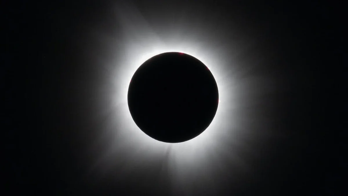 Un eclipse solar total se observó en Dallas, Texas, el lunes 8 de abril de 2024.