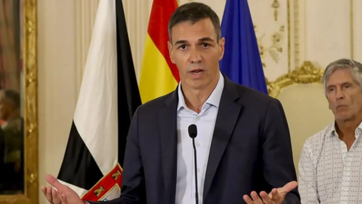 Pedro Sánchez calificó como un 