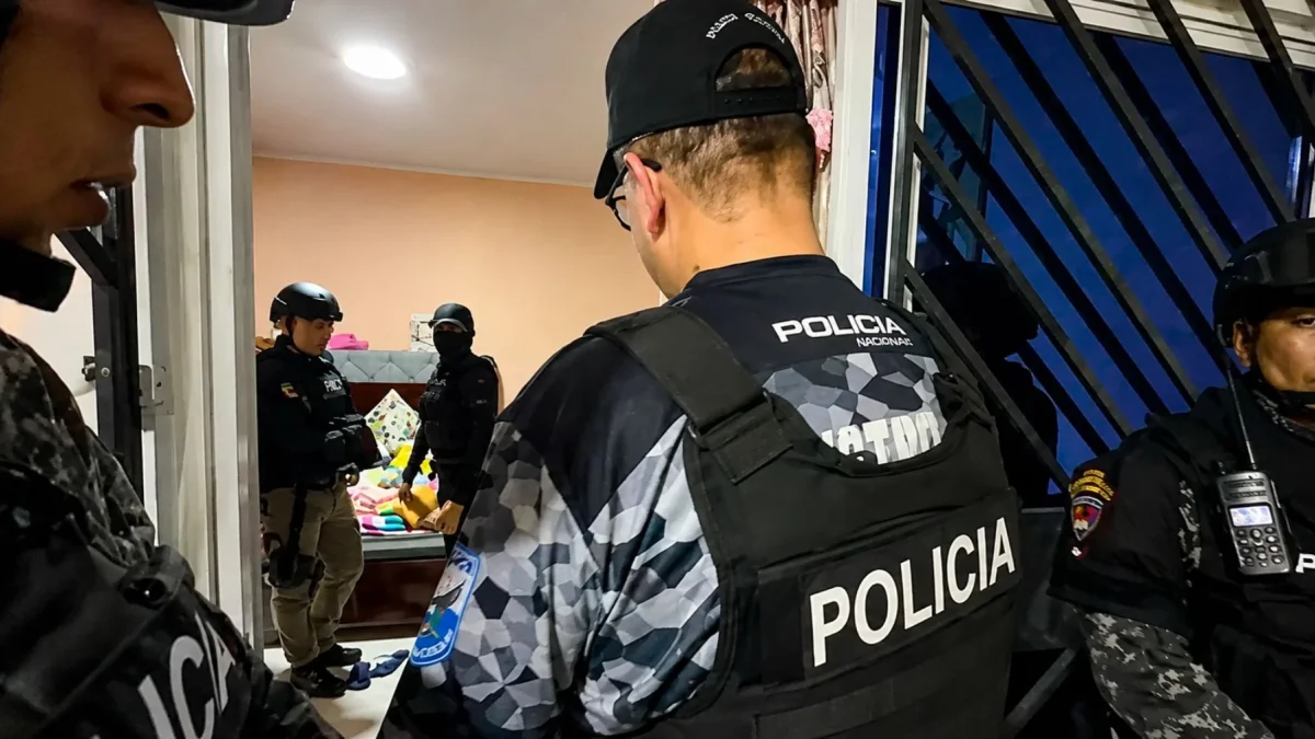 John Reimberg estuvo en el operativo que desarticuló una presunta red criminal.