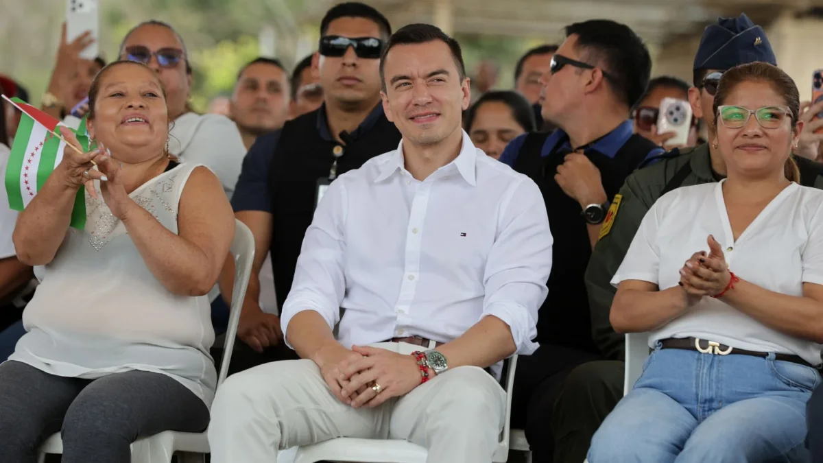 Noboa descartó consultar cambios al Cpccs en elecciones seccionales de noviembre de 2026.