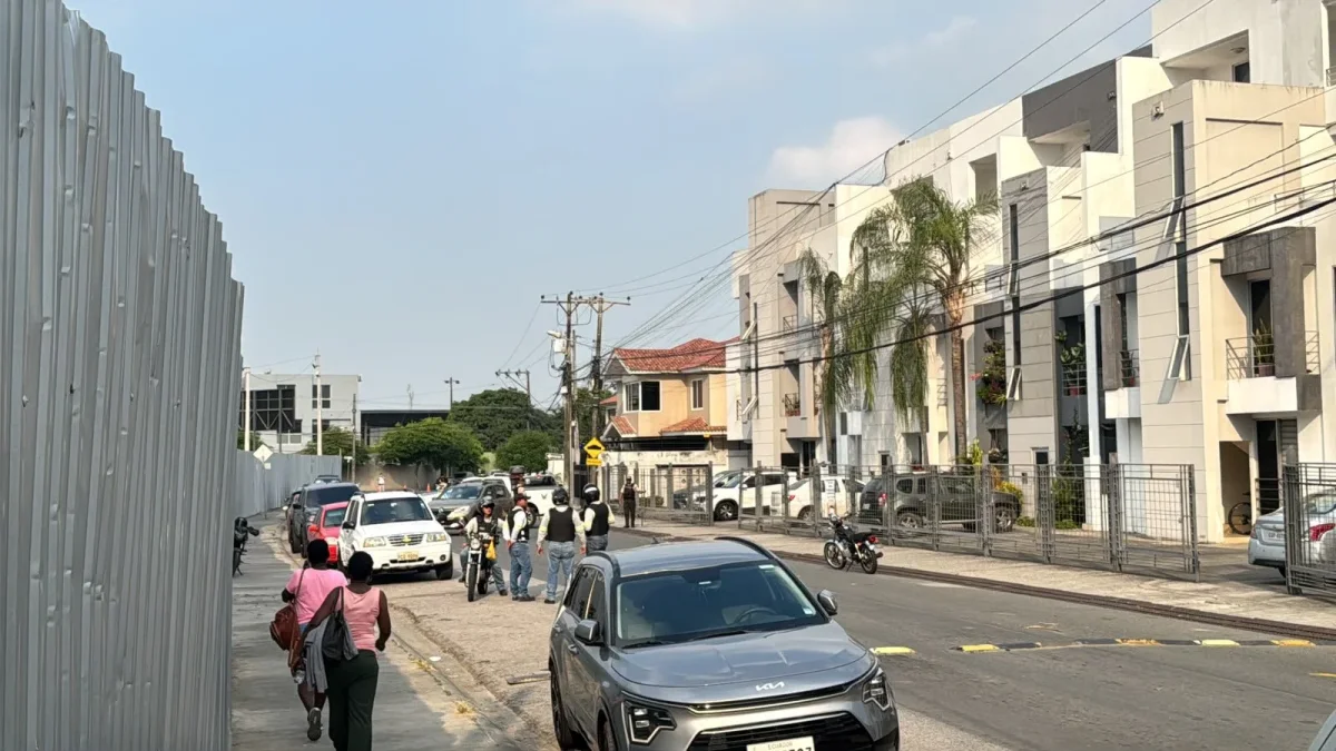 La noticia del asesinato ocurrido en Puerto Azul circuló rápidamente en redes sociales.