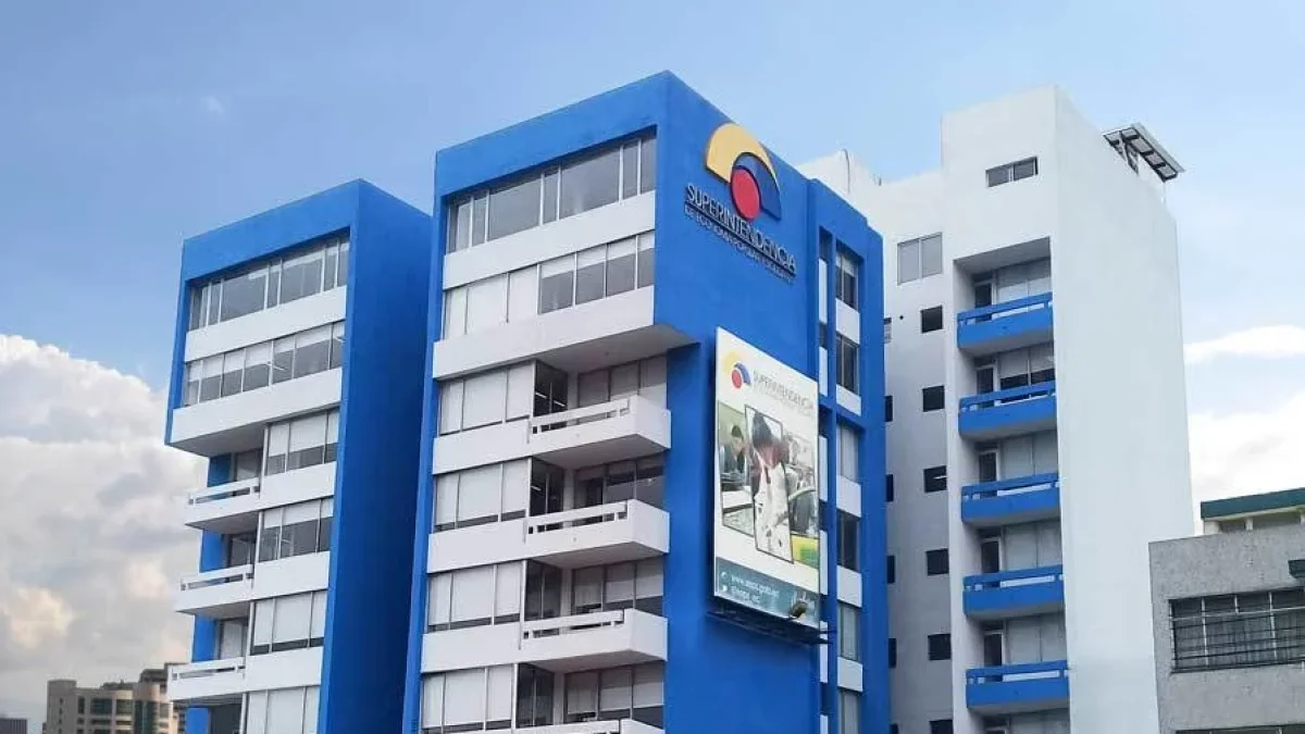El edificio de la Superintendencia de Economía Popular y Solidaria.
