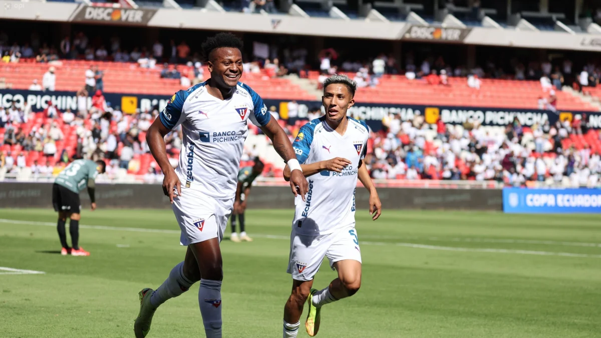 Michael Estrada es el hombre gol de Liga de Quito en LigaPro y Copa Ecuador.