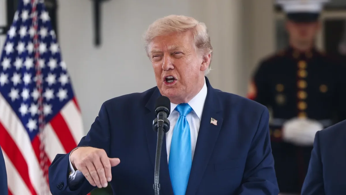 El presidente de EE.UU., Donald Trump, en una fotografía de archivo.