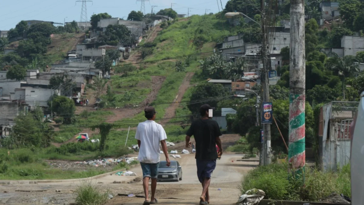 En el noroeste de Guayaquil, las bandas criminales reclutan a jóvenes del mismo barrio.