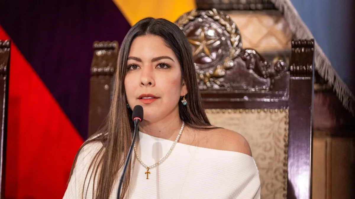 Tatiana Coronel, alcaldesa subrogante de Guayaquil.