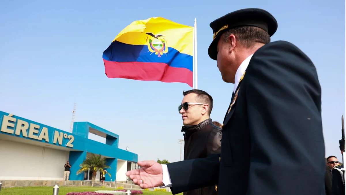 El presidente de Ecuador, Daniel Noboa, viajará el 7 de agosto de 2026.