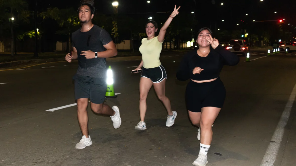 Corredores se congregan cada martes y jueves en el sector de Ciudad Celeste.