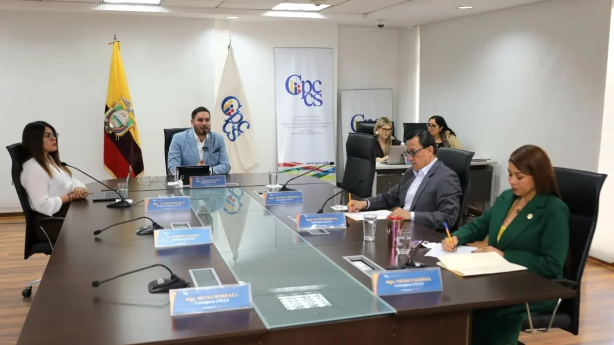 El Pleno del CPCCS sesionará este miércoles 5 de agosto.