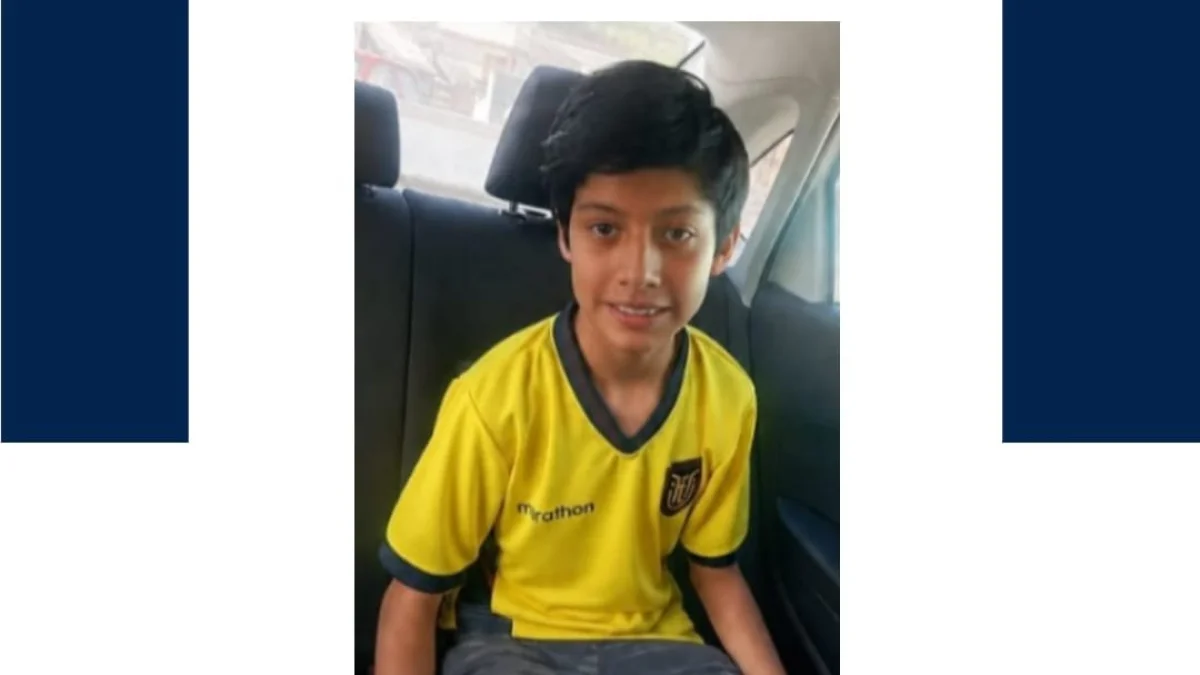 Matías Fernández Pinto, de 14 años, desapareció en Quito el 4 de agosto de 2026.