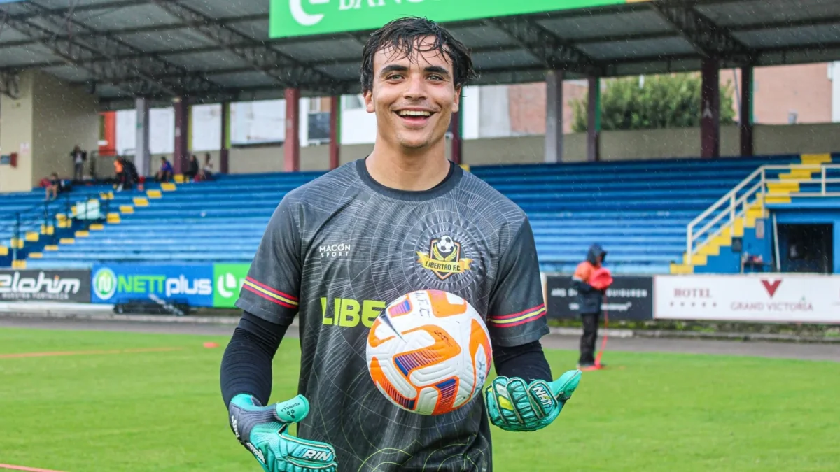 Eduardo Bores, nuevo arquero de Emelec para la presente temporada.