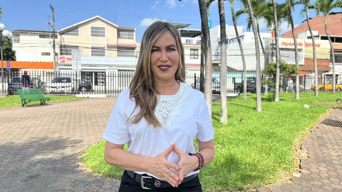 Geraldine Weber será la carta de CREO para disputar la Prefectura del Guayas.