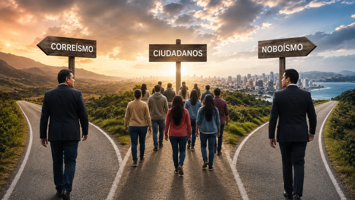 Entre el correísmo y el noboísmo debe abrirse una tercera vía que la lideren los ciudadanos.