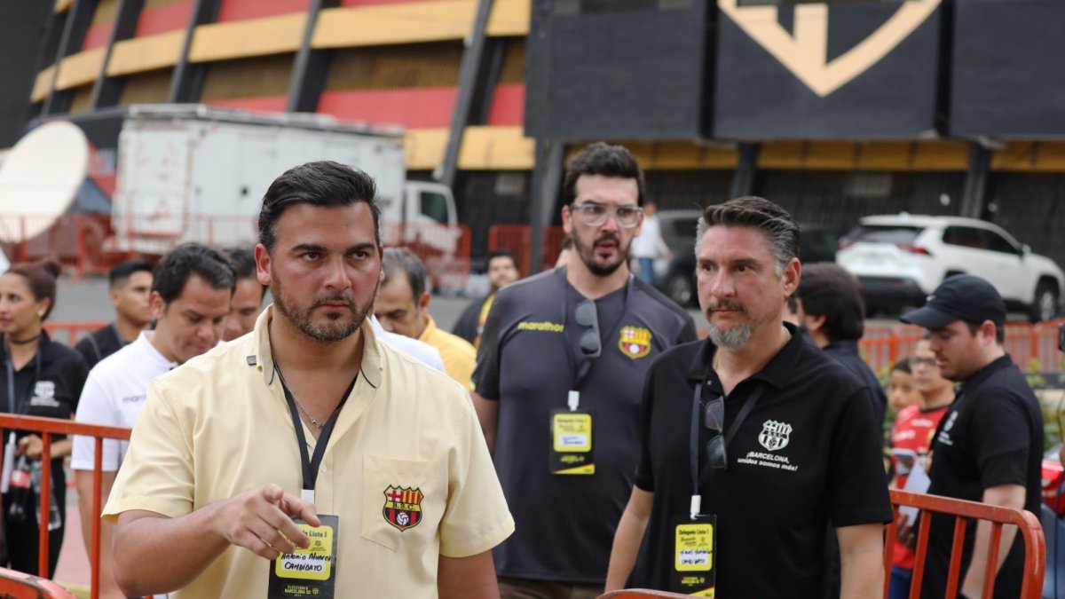 Miguel Montalvo tomaría el cargo de presidente de Barcelona SC tras la renuncia de Antonio Álvarez.