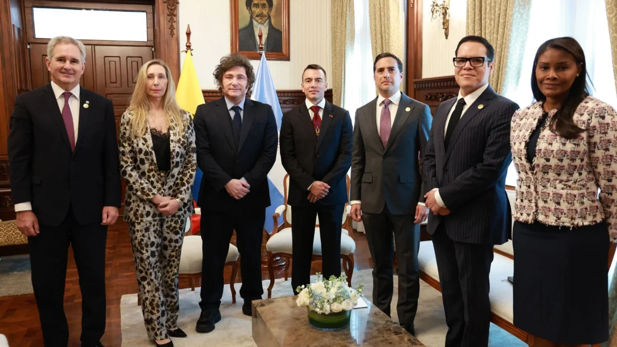 Los presidentes de Ecuador, Daniel Noboa, y de Argentina, Javier Milei, suscribieron este 6 de agosto un conjunto de acuerdos bilaterales