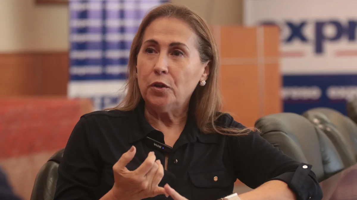 La precandidata Susana Santistevan visitó EXPRESO y se refirió a sus proyectos.