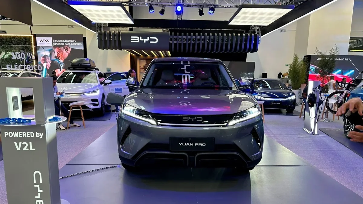BYD concentra casi la mitad de las ventas de vehículos eléctricos de origen chino en Ecuador.