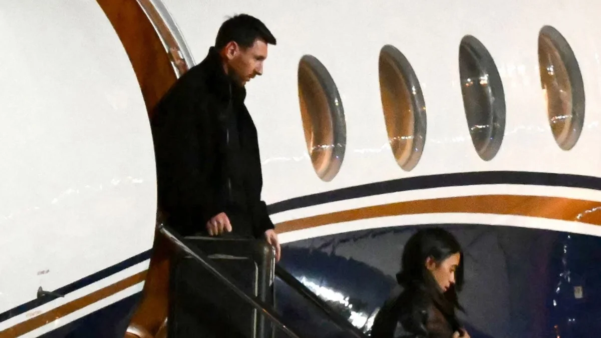 Lionel Messi arribó a Rosario desde Estados Unidos para reunirse con su familia tras la muerte de Jorge Messi.