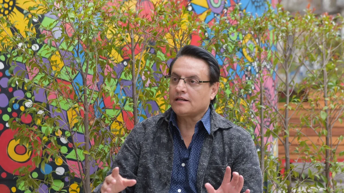 Fotografía de archivo del excandidato presidencial Fernando Villavicencio.