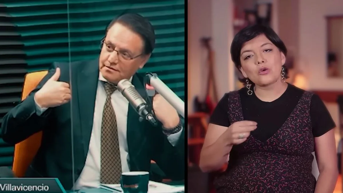 Amanda Villavicencio aparece en una parte del segundo video publicado en cadena nacional.