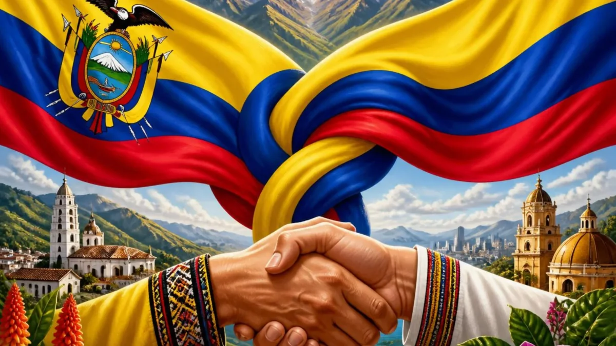 Ecuador y Colombia comparten una frontera y desafíos que requieren mayor cooperación binacional.