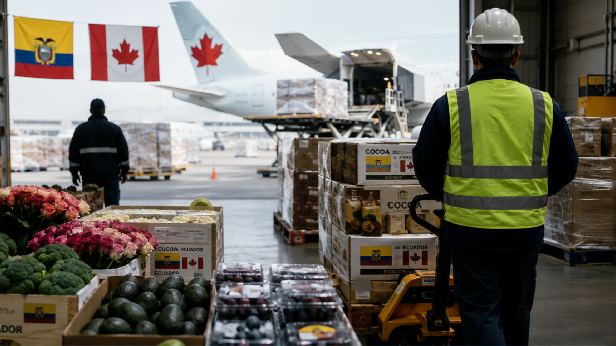 El comercio y la inversión canadiense representan oportunidades para diversificar las exportaciones ecuatorianas.