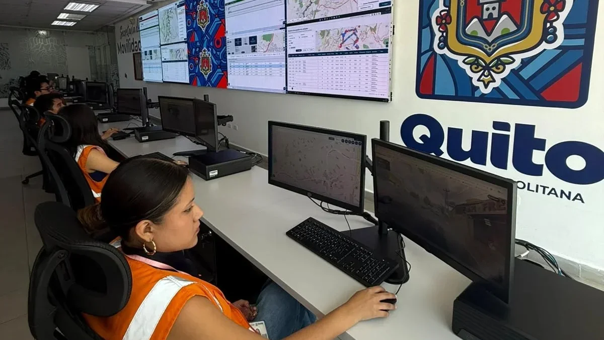 Referencial. El sistema de monitoreo de Quito integra cámaras para apoyar la seguridad ciudadana y atención de emergencias.