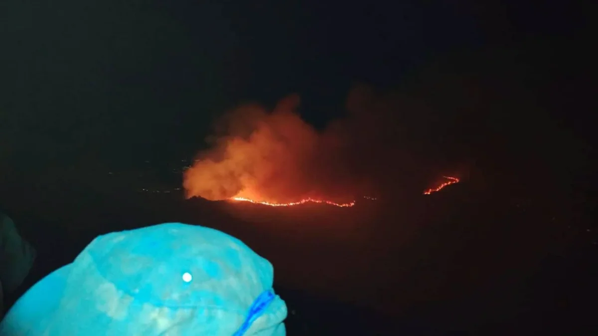 Incendio forestal sigue activo en la Reserva Cotacachi-Cayapas, en Imbabura