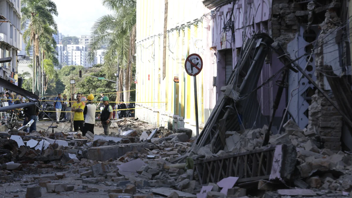 El terremoto de 7,4 grados de magnitud en Colombia dejó más de 150 fallecidos.