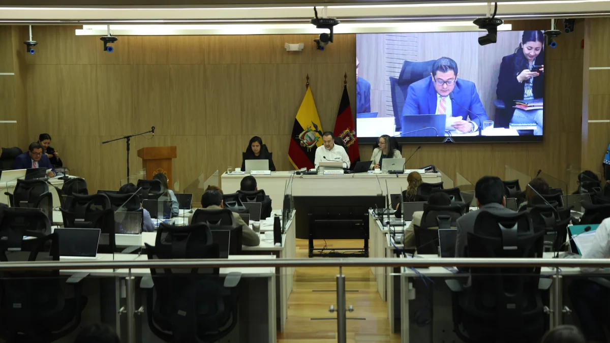 El alcalde, Pabel Muñoz, durante la sesión del Concejo de este 11 de agosto de 2026.